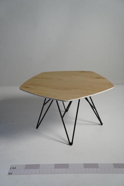 Table with metal legs